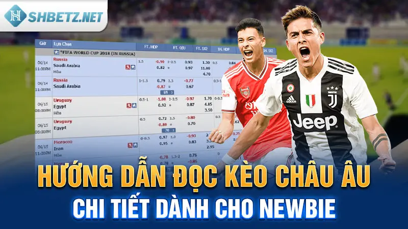 Hướng dẫn đọc kèo Châu Âu đơn giản cho Newbie